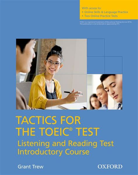 Tactics For The Toeic Test® Listening And Reading Test Pack Introductory By Grant Trew On