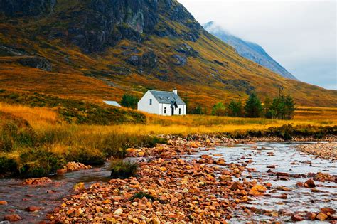 Wallpaper : house, lake, stones, grass, mountains 5208x3471 - goodfon