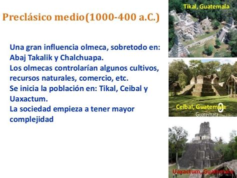 Periodos De La Civilización Maya