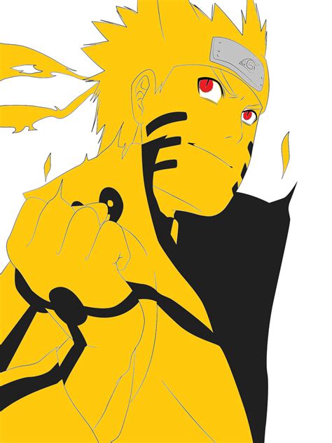 Naruto Uzumaki Bijuu Mode By Artistvoid13 On Deviantart