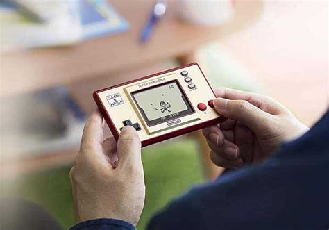 Nintendo Game And Watch Super Mario Bros Handheld Gaming Device Gadgetsin