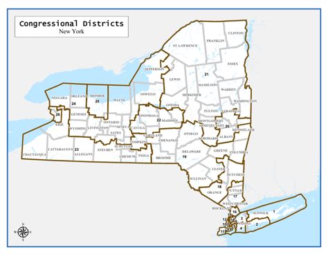 Nys Legislature Reveals Newest Congressional District Map