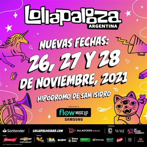 Lollapalooza takes place in grant park in downtown chicago, with entries typically set up at the intersection of ida b. Lollapalooza se reprograma para el 26, 27 y 28 de ...