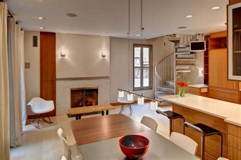 East Village Carriage House With Modernist Interiors Idesignarch