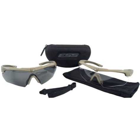 Ess Crossbow Ballistic Eyeshield 2x Kit Rx Prescription Safety Glasses