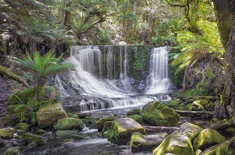 Horseshoe Falls Southern Tasmania Australia By Tonycrehan Redbubble