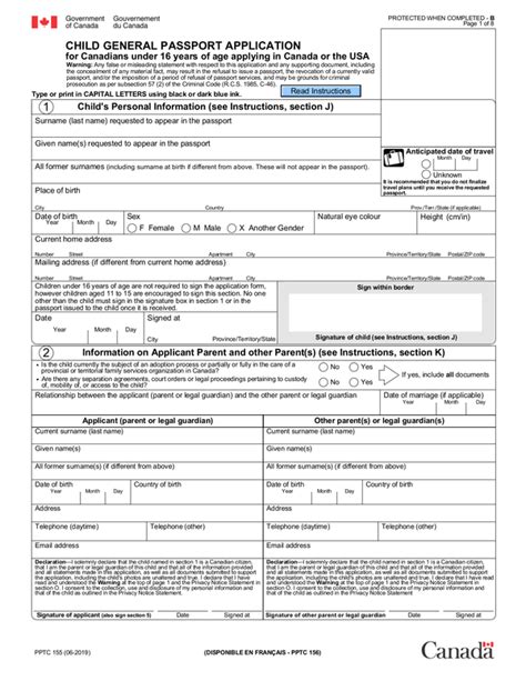 Fill Free Fillable Government Of Canada Pdf Forms