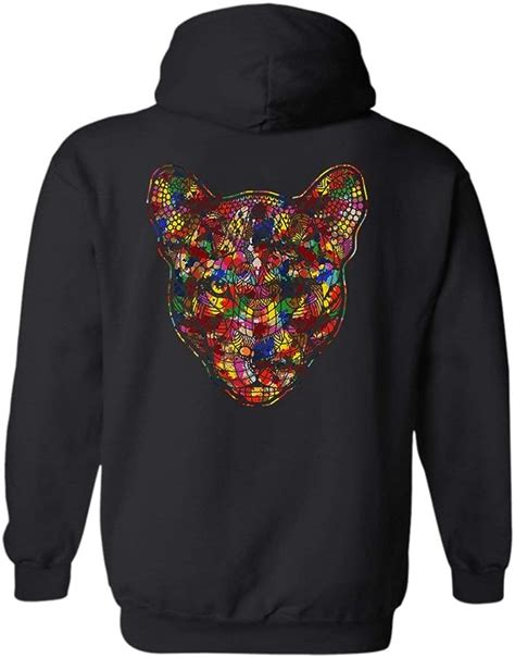Cougar Colorful Pullover Hoodie Adult Unisex Hoodies Clothing
