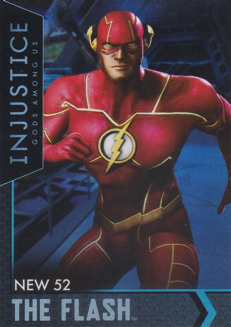 Injustice Gods Among Us Series 1 Card 013 New 52 The Flash Foil