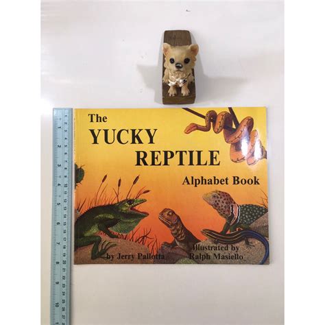 The Yucky Reptile Alphabet Book By Jerry Pallotta หนังสือภาษาอังกฤษมือ