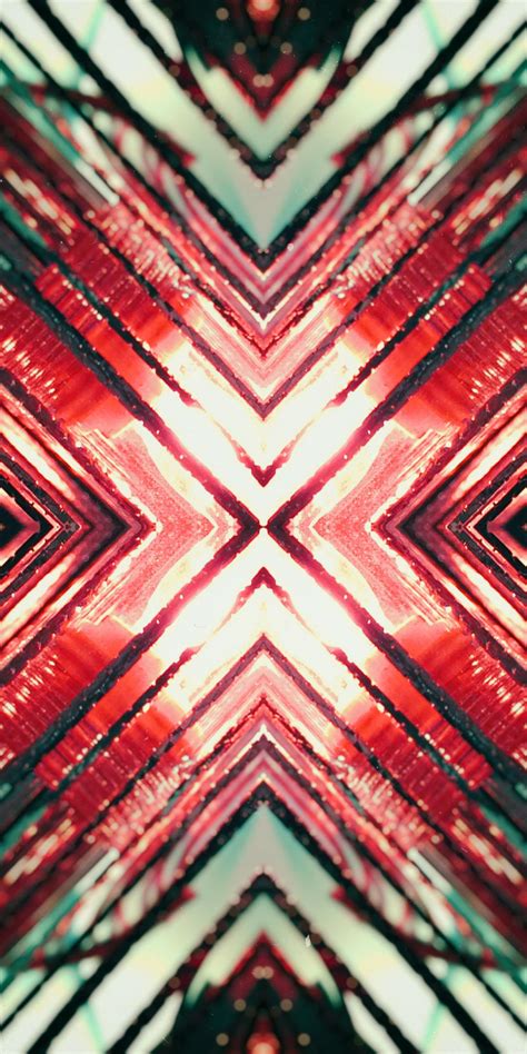 Light Symmetric Pattern Abstract 1080x2160 Wallpaper Abstract