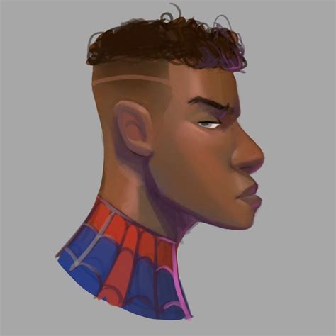 Samuel Suarez On Instagram “version Of Miles Morales Spiderman Art