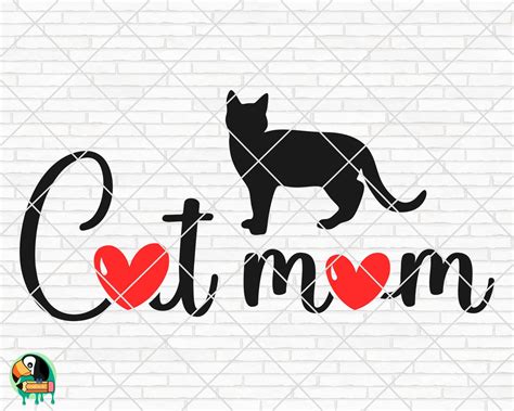 Cat Mama Svg Cat Mom Svg Cat Lover Svg Cat Svg Cat Sayings Etsy