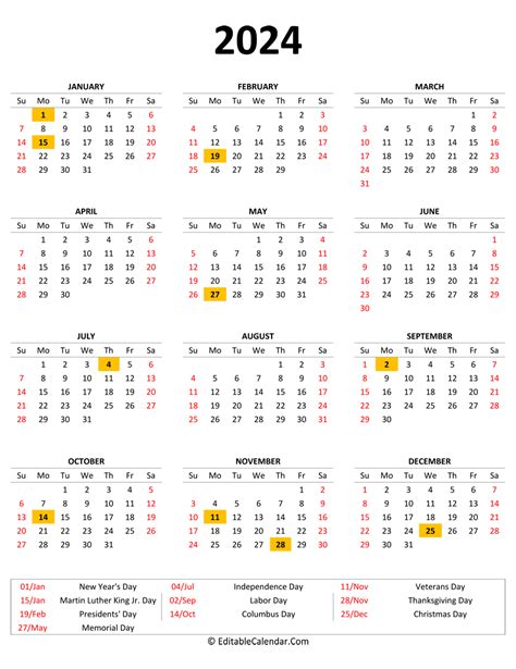 2024 Holiday Calendar Pdf Calendar 2021 September 2024 Calendar Printable