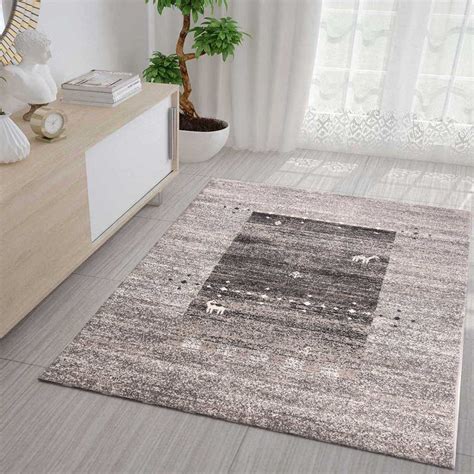 Teppich grau beige jetzt günstig online kaufen. Wohnzimmer Teppich in Klassisches Design Braun Beige Grau ...