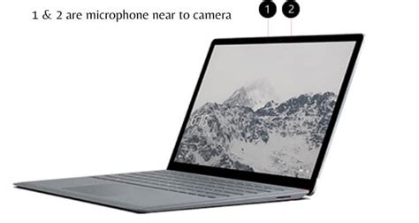 Where Is Microphone Located On Microsoft Surface Laptop How To Enable