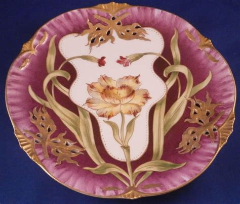 Nymphenburg Art Nouveau Plate 2 Art Nouveau Plates Spode Porcelain