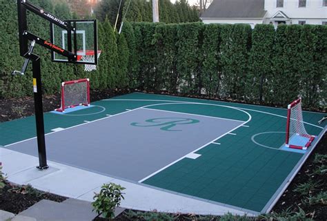 Sport court families invest in more than a backyard game court; VersaCourt | Home Outdoor Multi-Sport Game Courts