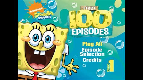 Spongebob Squarepants The First 100 Episodes Dvd Walmart Com