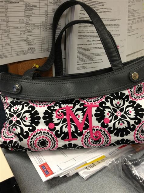 Hot Pink Personalization On Pink Pop Medallion Thirty One Ideas