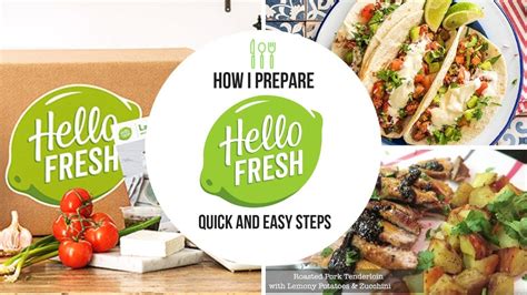 Hellofresh Review Unboxing Meal Prep And Cooking Youtube