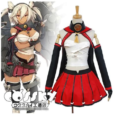 New Arrival Custom Made Kantai Collection Kancolle Musashi Cosplay Costume On