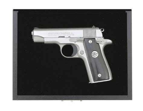 Colt Government Model 380 First Edition Stainless Commemorative Semi