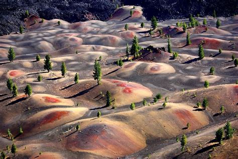 Painted Dunes Cinder Cone Trail Lassen Volcanic National Park