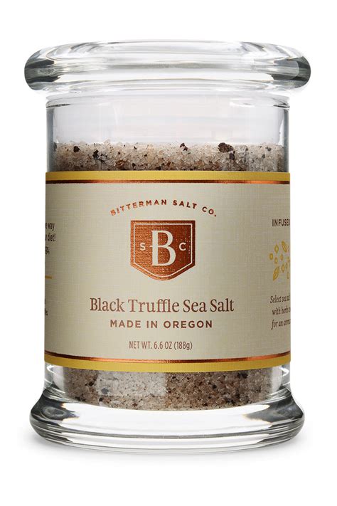Black Truffle Sea Salt Truffle Salt Tartufo Nero The Meadow