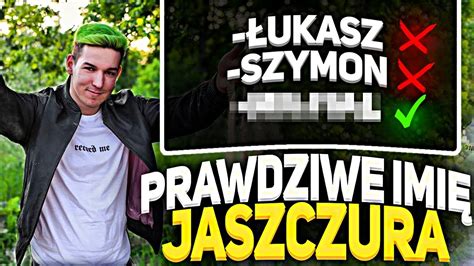KAMERZYSTA | PRAWDZIWE IMIĘ JASZCZURA ZŁOTEJ RĄCZKI ...