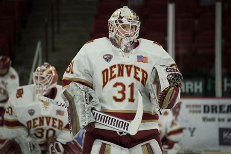 Denver Goaltender Rasmussen Leaves School Returns To Ushl With Lincoln College Hockey