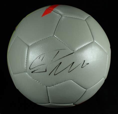 Cristiano Ronaldo Signed Nike Soccer Ball Psa Coa