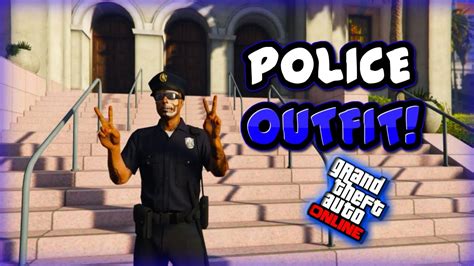 Gta 5 Online How To Get The Police Uniform Glitch How To Get The Cop