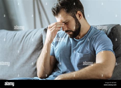 Man Closing Eyes Close Up Hi Res Stock Photography And Images Alamy