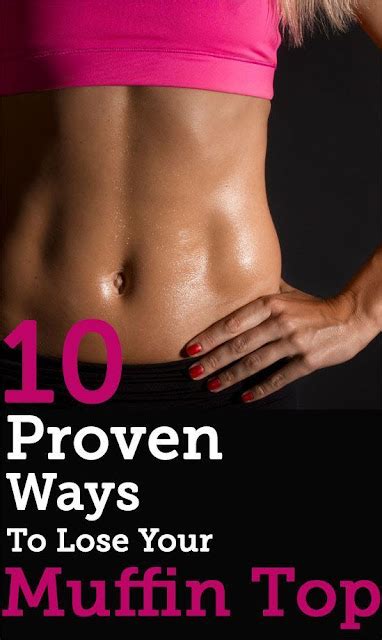 10 Proven Ways To Lose Your Muffin Top Women World Remedies