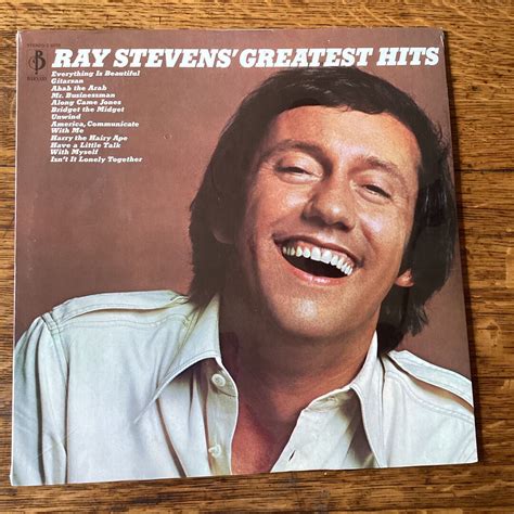ray stevens greatest hits stereo vinyl lp 1971 barnaby records z 30770 sealed etsy