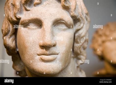 Marble Of Alexander The Great The British Museum Uk Europe Stock Photo