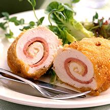 Veal or pork cordon bleu is made of veal or pork pounded thin and wrapped around a slice of ham and a slice of cheese, breaded. Resep Chicken Cordon Bleu | B O G A R I A