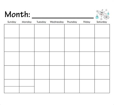 9 Best Images Of Kindergarten Printable Calendar Month By Month Free