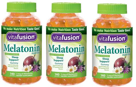 Vitafusion Melatonin Gummies Life Irl