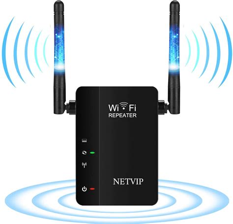 Netvip Wifi Extender Wireless Repeater Wifi Booster 300mbps 24ghzap