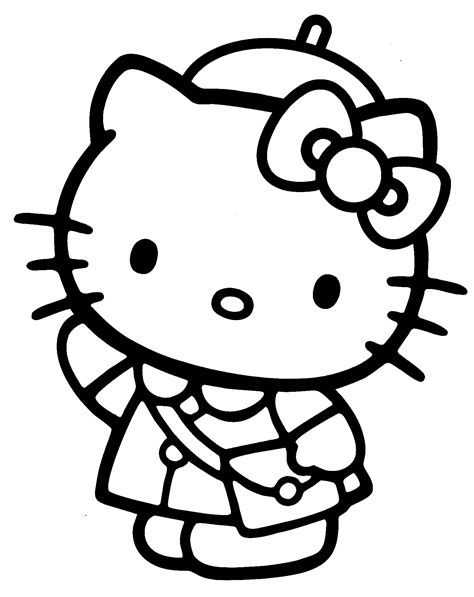 Coloriages Hello Kitty Page 3
