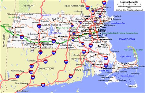 Free Print Out Maps Ma State Map Free Map Fall Vacations