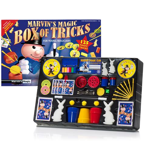 Marvins Magic Box Of 125 Tricks Set Childrens Magic Setmagic Kit