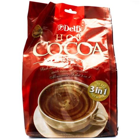 Jual DELFI Hot Cocoa Bag 20 x 25g (Minuman Coklat Impor) di lapak ...