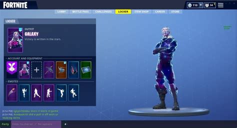 Comment voir son ping sur fortnite. Fortnite's New Galaxy Skin Might Be a Samsung Galaxy ...
