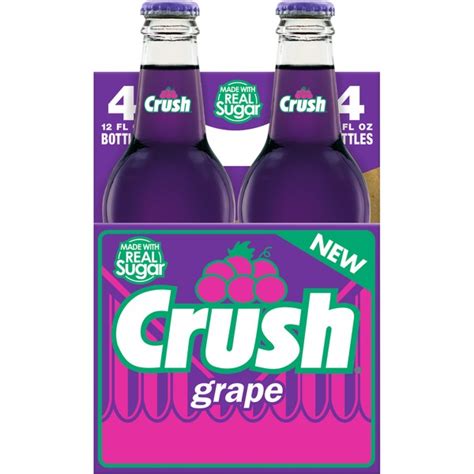 Crush Grape Soda Made With Sugar 12 Fl Oz Instacart