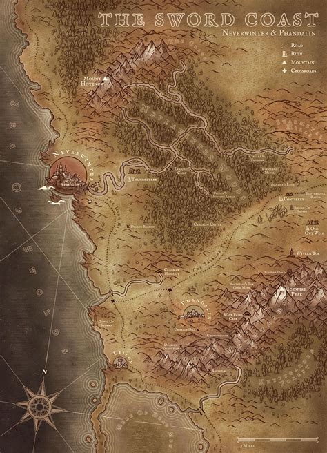 Forgotten Realms Sword Coast Map Inkarnate Tutorial Pelajaran