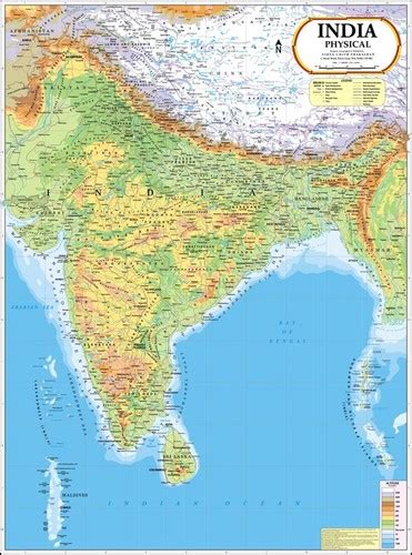 India Physical Map At Lowest Price In Delhi Manufacturersupplier