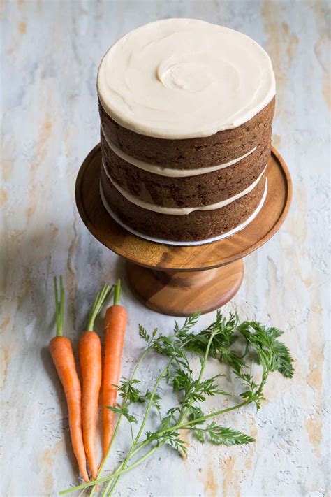 Carrot Cake With Brown Sugar Cream Cheese The Little Epicurean